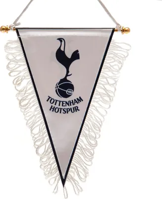 Productafbeelding van Tottenham Hotspur FC - Vlag, driehoekig, model TA10450 (één maat) (wit/marineblauw)
