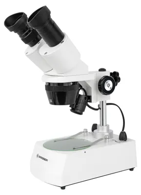 Produktbild von Bresser Optics ERUDIT ICD, Optisches Mikroskop, Schwarz, Weiß, Aluminium, 40x, 20x, LED