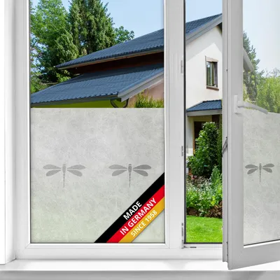 Milchglas-Fensterfolie Nibella 45 cm x 1,5 m, statisch haftend