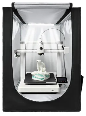 Zdjęcie produktu dla Profesjonalna Obudowa Drukarki 3D Vevor 55X65X75 Cm Z Led Pyłoszczelna