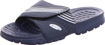 Produktbild von Sneakers Damen-Badepantolette Blau, Farbe:blau, EU Größe:39