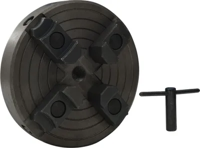 Obrázek produktu pro vidaXL 4-čelisťové sklíčidlo s uchycením M18 Ocel černá 150x63 mm