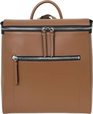 Produktbild von CINQUE Leder Freizeitrucksack Rucksack Diane Backpack Brown braun