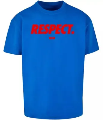 Produktbild von Mister Tee - "Football's Coming Home Respect" T-Shirt für Herren, Übergroß TN2068 (XL) (Kobaltblau)
