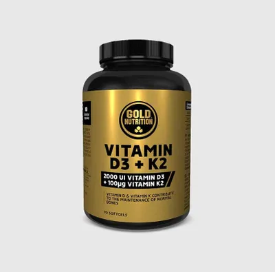 Produktbild von Gold Nutrition Vitamine & Nahrungsergänzungsmittel Vitamin D3 + K2