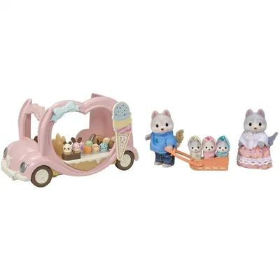 Immagine prodotto di Sylvanian Families 5651 Furgone dei gelati