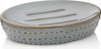 Immagine prodotto di KELA Portasapone Dots in Vetroceramica grigio-marrone KL-23600