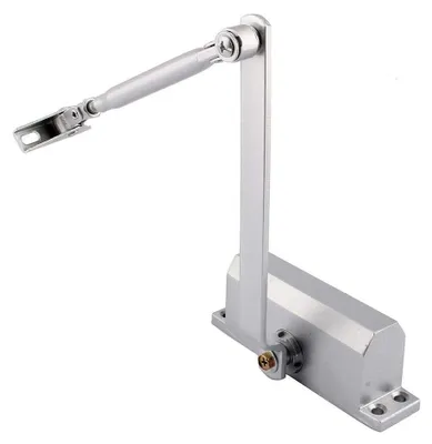 Produktbild von Türschließer, verstellbar - Automatische Schließfunktion - Geeignet für Türen mit einem Gewicht von 25-45 kg - Für den Innenbereich - Hydraulisch - Korrosionsbeständig - Türöffner