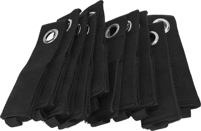 Productafbeelding van 10 stuks opbergriemen met haaklus, verlengkabelhouder, organizer, kabelbinder