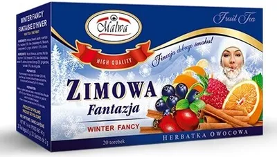 Produktbild von Früchtetee Winterfantasie Malwa 20 Beutel