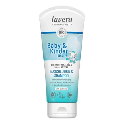 Immagine prodotto di Detergente delicato per il corpo e shampoo per bambini, 200 ml, confezione da 6