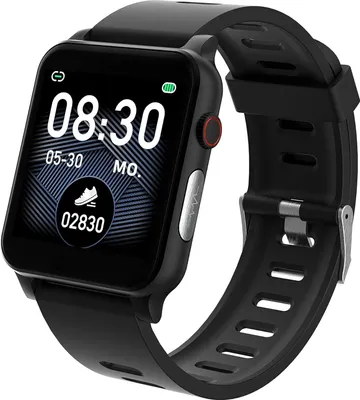 Produktbild von Smartwatch mit Herzfrequenz- und Blutdruckmessung, Fitness-Tracking, Schlafanalyse, wasserdicht, Smartphone-Benachrichtigungen – ideal für Alltag