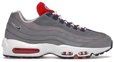 Produktbild von Nike Air Max 95 Grey Navy Crimson - EU 45