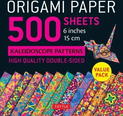 Produktbild von Origami Paper 500 sheets Kaleidoscope Patterns 6" (15 cm)