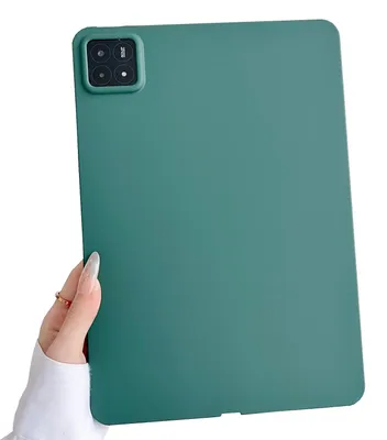 Produktbild von Für Xiaomi Pad 6S Pro 12.4 Zoll TPU Silikon Hülle Tablet Case Ultra dünn Cover Dunkelgrün