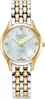 Produktbild von Roamer Armbanduhr Soleure White - Gold