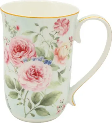 Obrázok produktu pre HOME ELEMENTS Porcelánový hrnček 400 ml, Ruža