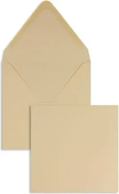 Produktbild von Briefumschläge 140x140mm 120g/qm gummiert VE=100 Stück koralle