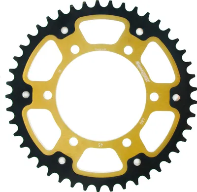 Zdjęcie produktu dla Stealth-Kettenrad Supersprox 525 - 45Z (złoty) RST-480:45-GLD|ID 110.0 LK 130.0 6-Loch