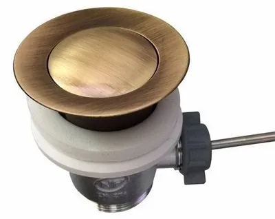 Produktbild von Universal-Ablaufgarnitur 1 1/4 Zoll bronziert