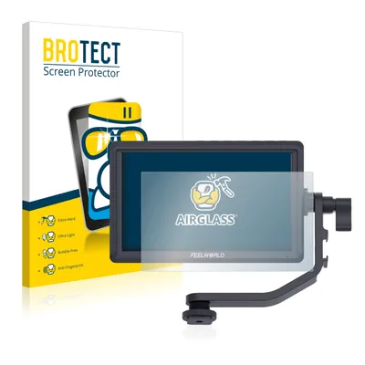 Produktbild von BROTECT Schutzglas für Feelworld FW568 5.5" Schutzfolie Panzer Folie Glas Display Schutz klar