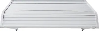 Produktbild von Aluminium-Jalousien für Fenster – 101,6 x 106,6 x 51 cm – Leicht und stabil – Sonnenschutz für den Außenbereich