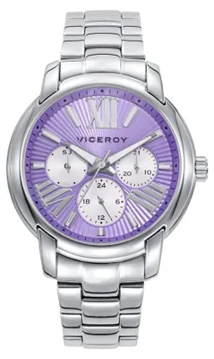Immagine prodotto di Orologio da polso Viceroy, modello 401268-93, acciaio, multifunzione, al quarzo, da donna