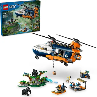 Image de LEGO® City 60437 Hélicoptère explorateur de la jungle