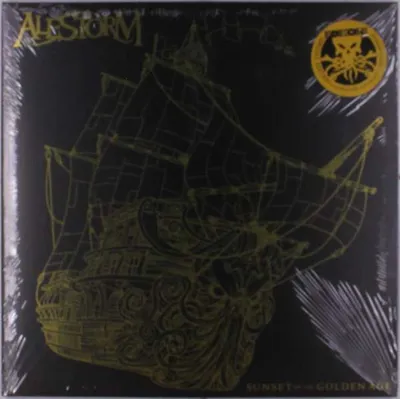 Obrázek produktu pro Alestorm - Sunset On The Golden Age (Limited Special Edition) (Black/Gold Splatter Vinyl)