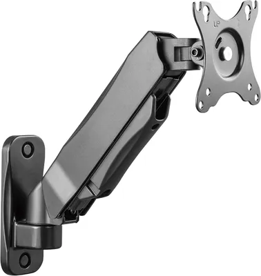 Imagen del producto de Soporte para monitor - Giratorio - Inclinable - Para PC - Monitor de 17-32 pulgadas (43-81 cm) - Modelo S4811 - Brazo articulado - Para TV - LCD - LED - Curvo