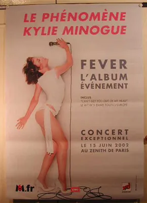 Obrázok produktu pre Kylie Minogue – Zénith de Paris – 2002 – Plagát – 78x110 cm