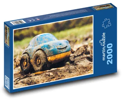 Produktbild von Puzzle 2000 Spaßiger Matschwagen - martinpuzzle