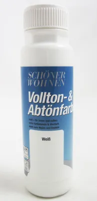Produktbild von Schöner Wohnen Voll- und Abtönfarbe 250 ml weiß
