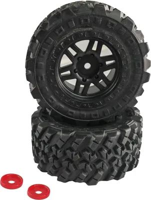Produktbild von Amewi 012-14300D1, Rad, Schwarz