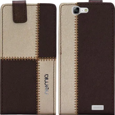 Produktbild von Huawei Ascend (G7) Numia Flipstyle Braun-Beige