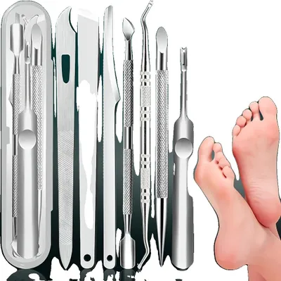 Obrázek produktu pro Sada na péči o nehty, 7 dílů, ergonomický design, 7PCS
