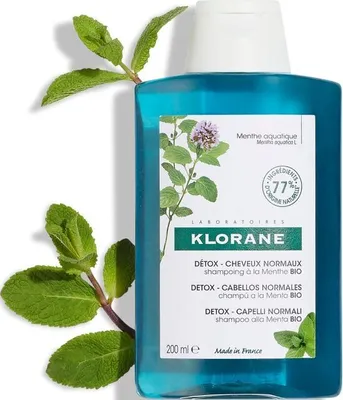Produktbild von Klorane 3282770144864, Frauen, Shampoo, öliges Haar, Alle Farben, 200 ml, Klärend