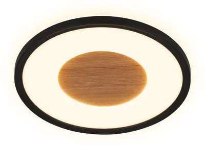 Immagine prodotto di Lampada da soffitto piatta Lampada da soffitto Soggiorno Dimmerabile Camera da letto Corridoio Legno