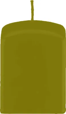 Produktbild von Quader, Quadratische Kerzen Scottish Grün 150 x Ø 70/70 mm, 8 Stück
