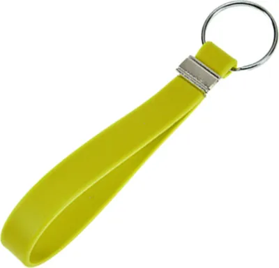Produktbild von Silikon Schlüssel Band Key Tag Schlüssel Anhänger Grün