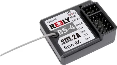 Produktbild von Reely BS-4 4-Kanal Gyro-Empfänger 2,4 GHz