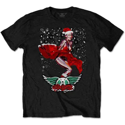 Obrázek produktu pro Aerosmith Robo Santa Black 2XL Tričko