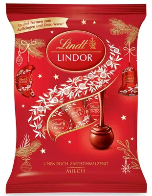 Produktbild von Lindt Lindor Vollmilch Baumbehang 200g