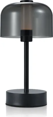 Obrázek produktu pro Stolní lampa LED bez kabelu, dobíjecí, stolní lampa, minimalistické noční světlo, dotykové ovládání, 3 barvy, plynulé stmívání