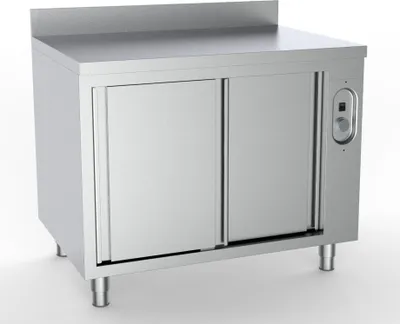 Produktbild von CHEFGASTRO 700 Wärmeschrank Edelstahl Aufkantung 1400 BxTxH 1400x700x850 mm