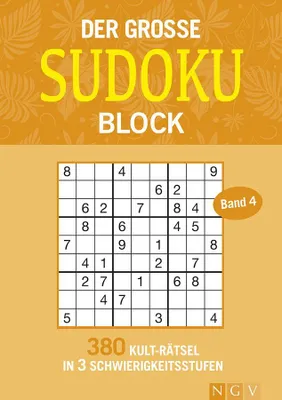 Produktbild von Der große Sudoku Block Band 4