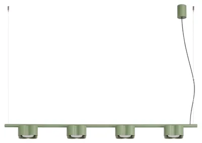 Produktbild von Kronleuchter OVIO 4 salbei Gx53 4xGx53 10W Aluminium 208x12x122cm Sollux Lighting