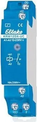 Produktbild von ELTAKO Koppelrelais KRW12DX-UC, 1 Schließer, 16A/250V, potenzialfrei