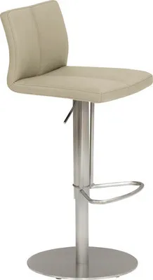 Produktbild von Barstuhl Mayer Sitzmöbel 1242 42 x 46 x 79 cm Edelstahl/taupe