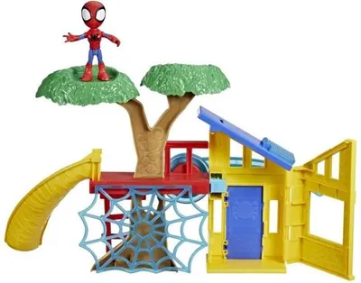 Immagine prodotto di Set da gioco Spidey, con figura di Spidey da 10 cm, a partire dai 3 anni, Marvel Spidey e i suoi straordinari amici